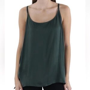 Eileen Fisher Silk Charmeuse Tank Top